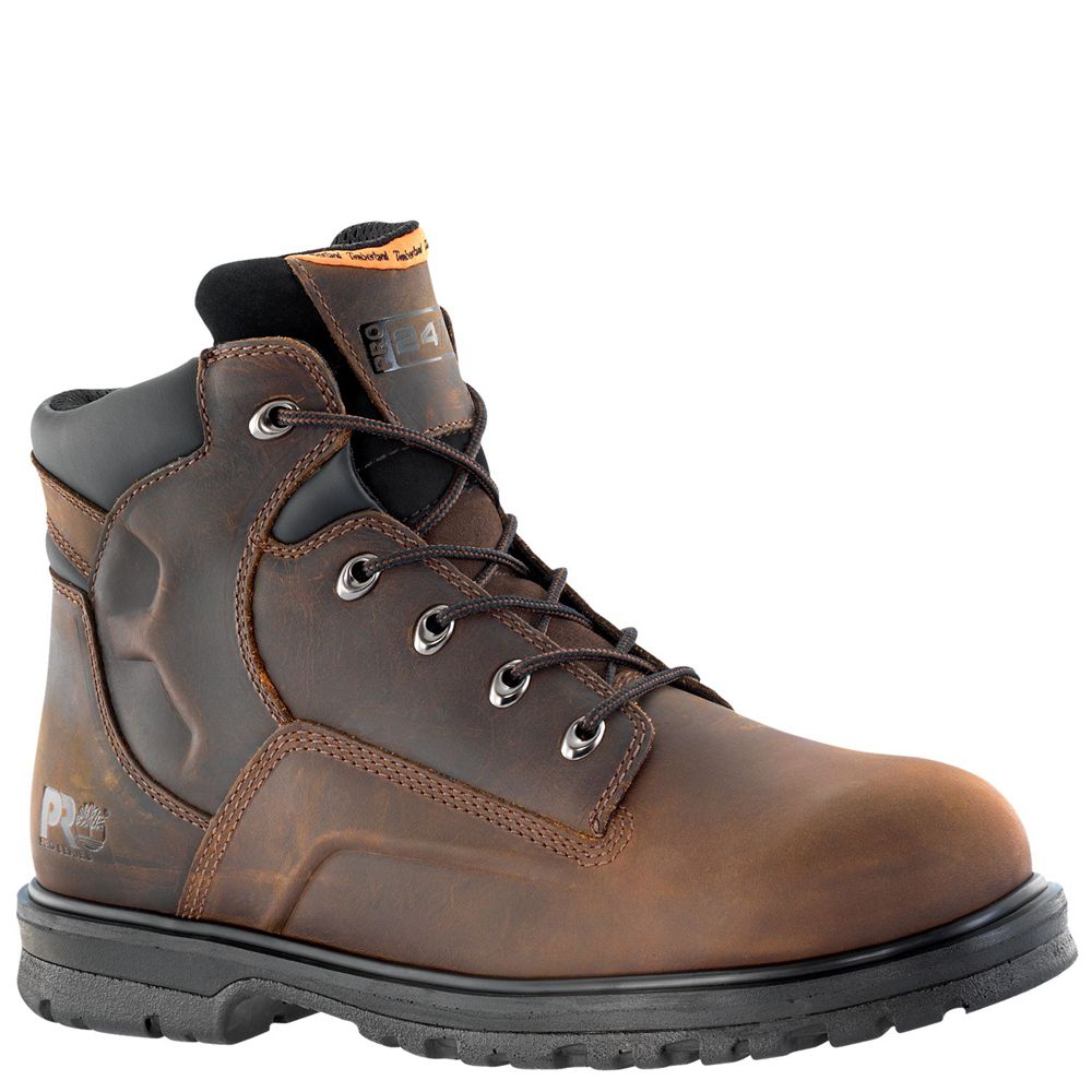 Bocanci De Muncă Timberland Barbati Maro - Pro® Magnus 6\" Steel Toe - Romania - BCWDHP165